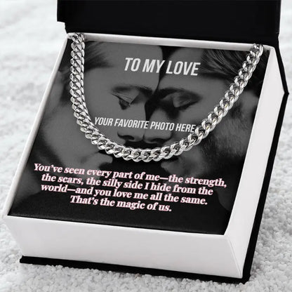 The Magic of Us Cuban Link Chain ShineOn Fulfillment