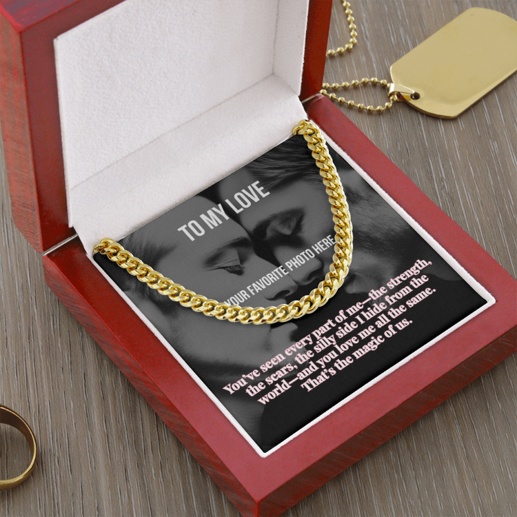 The Magic of Us Cuban Link Chain