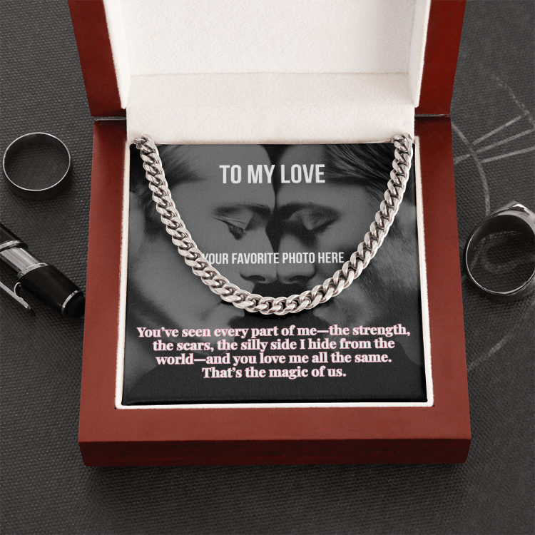The Magic of Us Cuban Link Chain