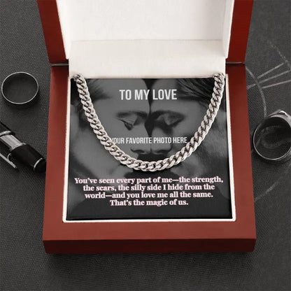 The Magic of Us Cuban Link Chain ShineOn Fulfillment