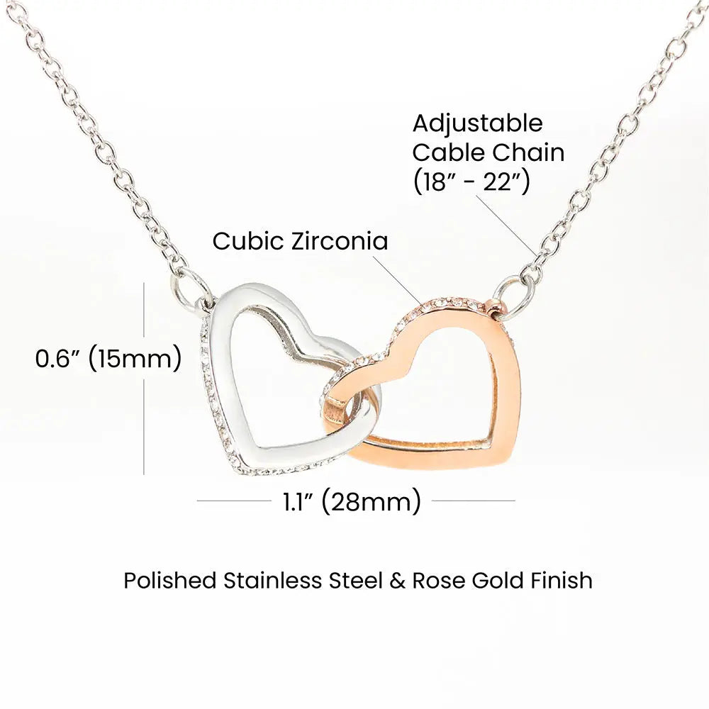 Interlocking Love of My Life Necklace and Heart Pendant ShineOn Fulfillment
