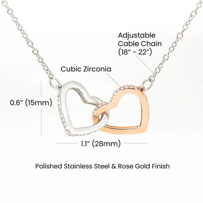 Interlocking Love of My Life Necklace and Heart Pendant ShineOn Fulfillment