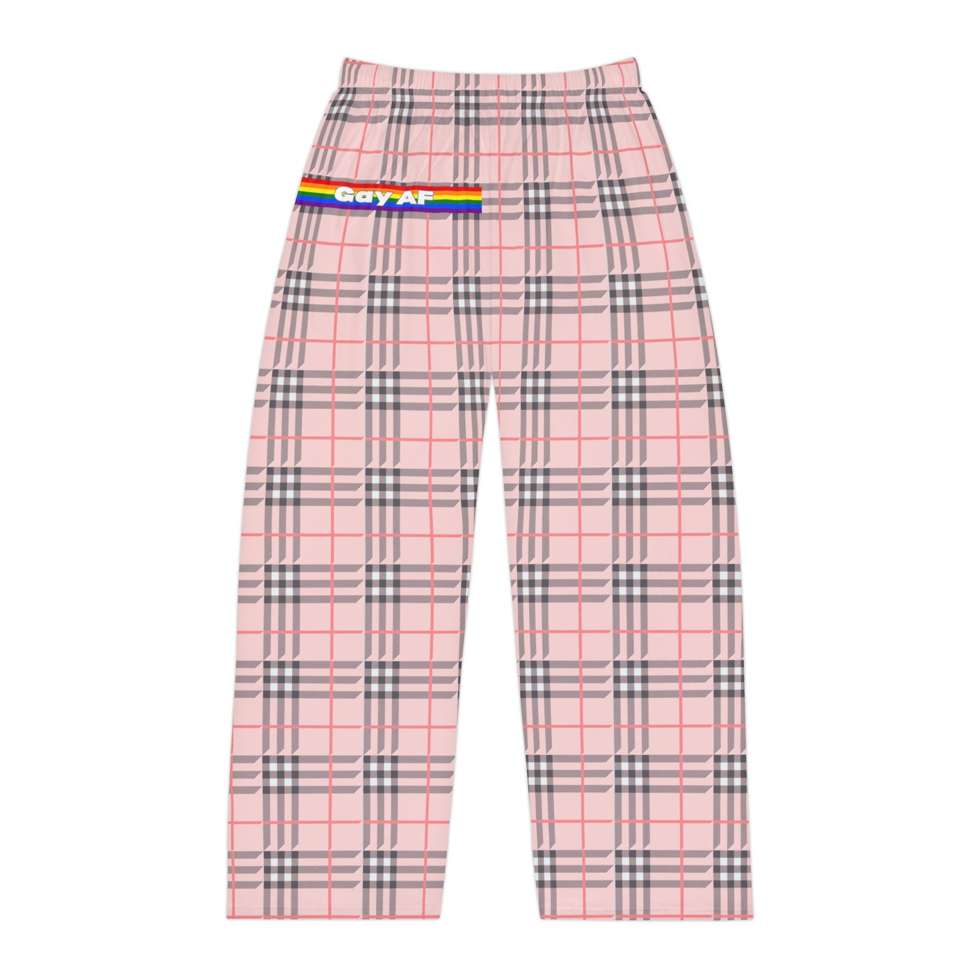 Pajama Pants Gay AF Prideberry Plaid